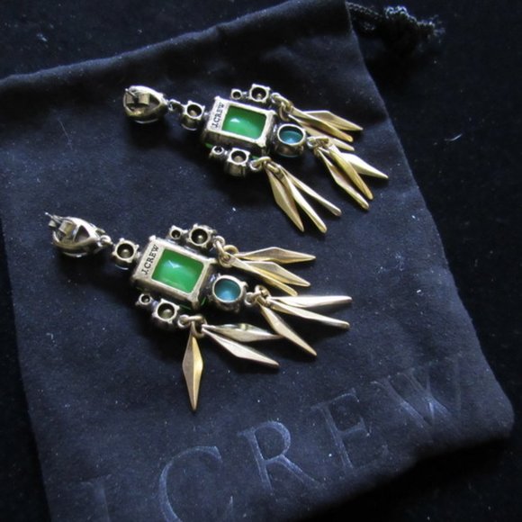 J CREW STATEMENT EARINGS.  3 INCHES.  LIKE NEW. - Picture 4 of 4